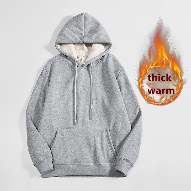 High Quality Gray Thicken Flee - Sherpa Hoodie Fleece 리뷰 및 가격