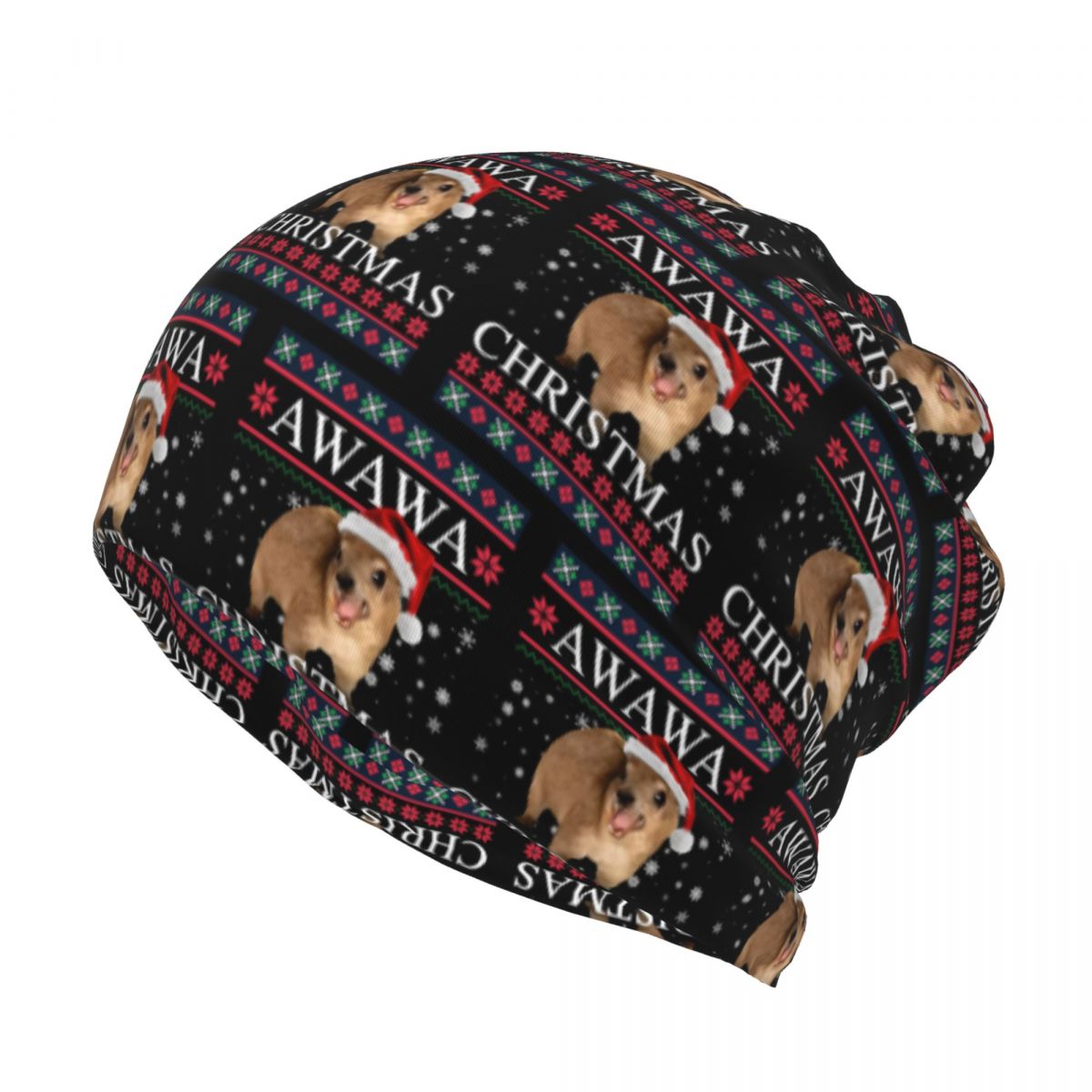 Rock Hyrax Merry Christmas Ugl - Knit Beanie Hat Warm 리뷰 및 가격