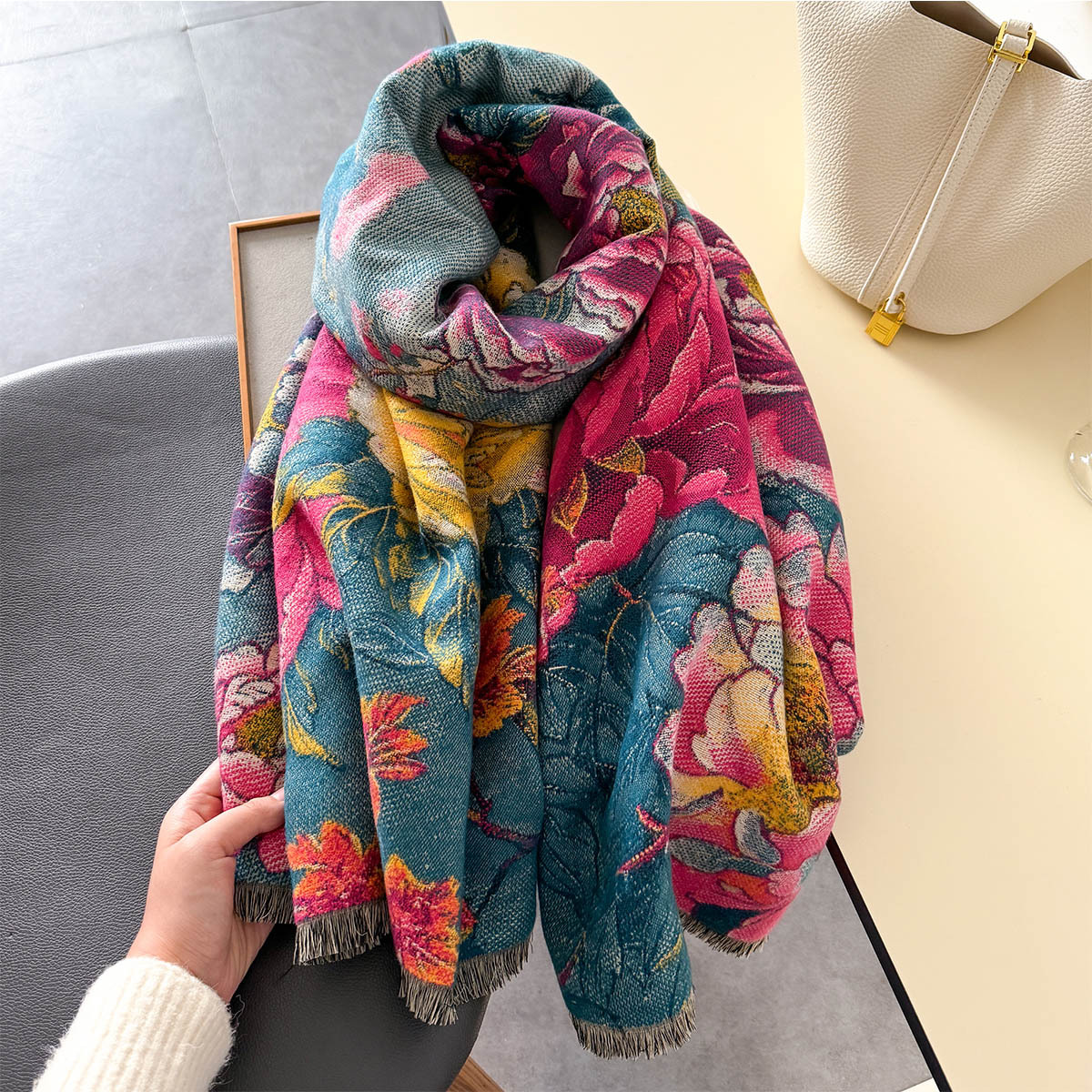 Warm Cashmere Scarf Women Shaw - Cashmere Pashmina Wrap 리뷰 및 가격