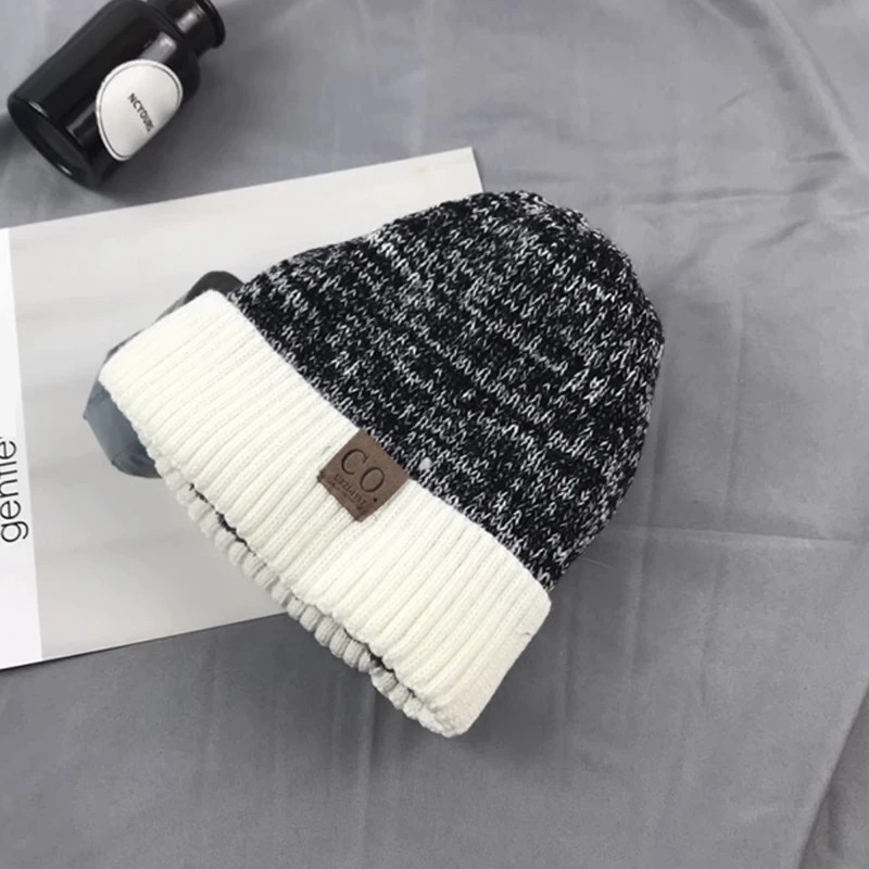 Women Brimless Cap Women Men W - Knit Beanie Hat Warm 리뷰 및 가격