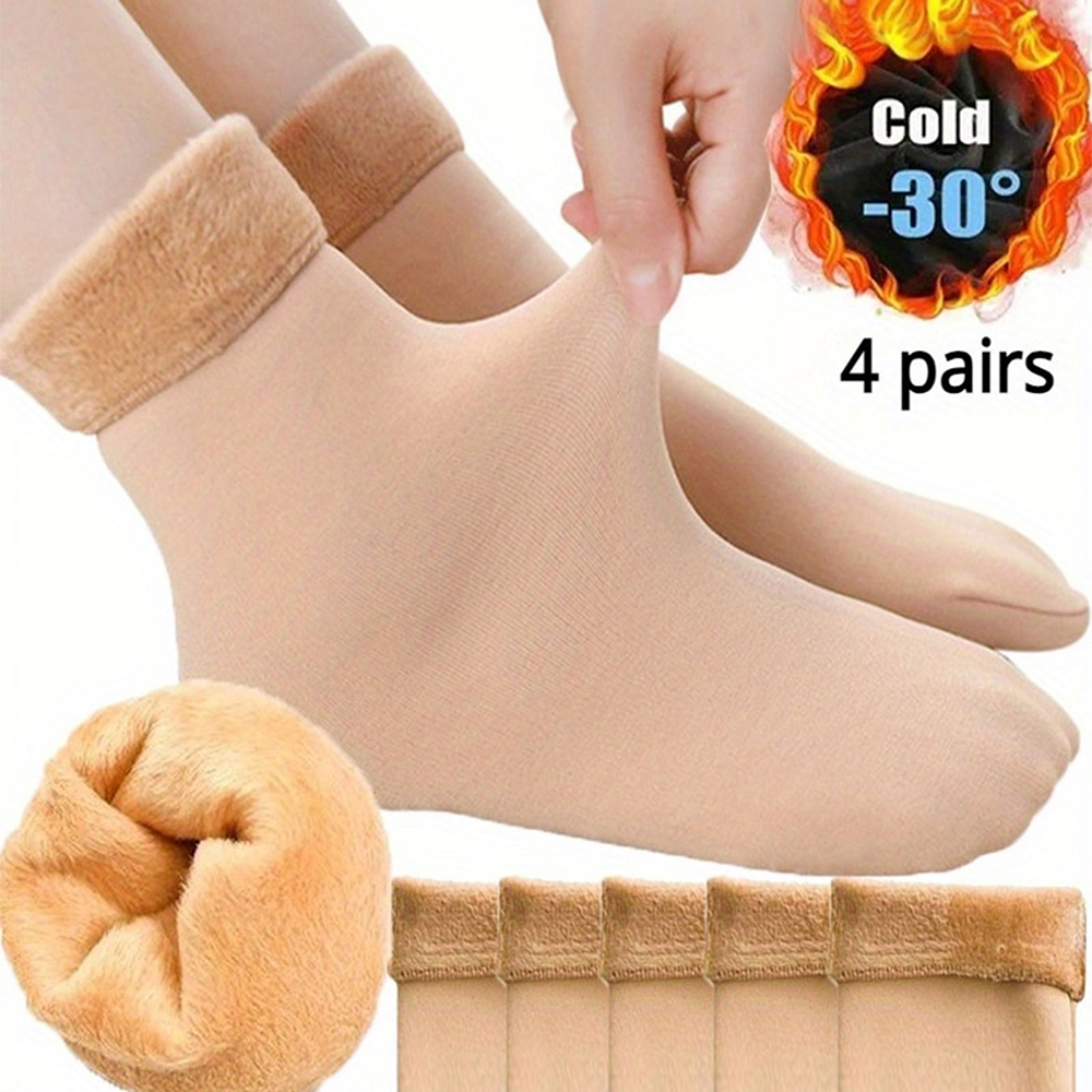 2/4 Pairs Winter Warm Thicken  - Thermal Sock Wool 리뷰 및 가격