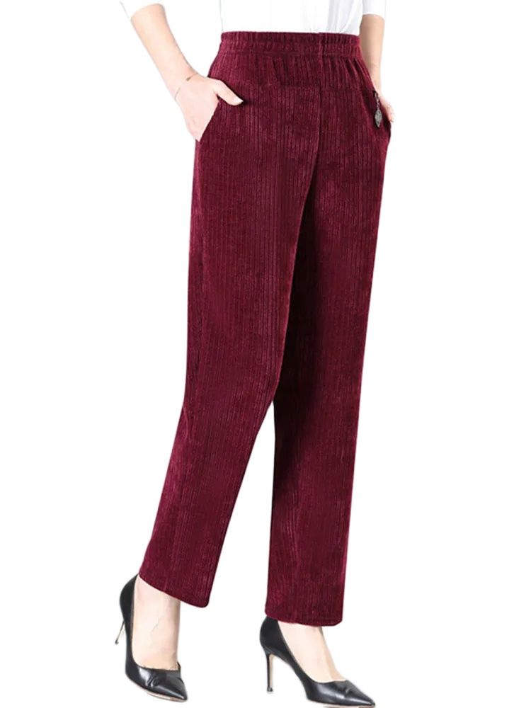Oversize XL-8XL Corduroy Pants - Corduroy Pant Warm 리뷰 및 가격
