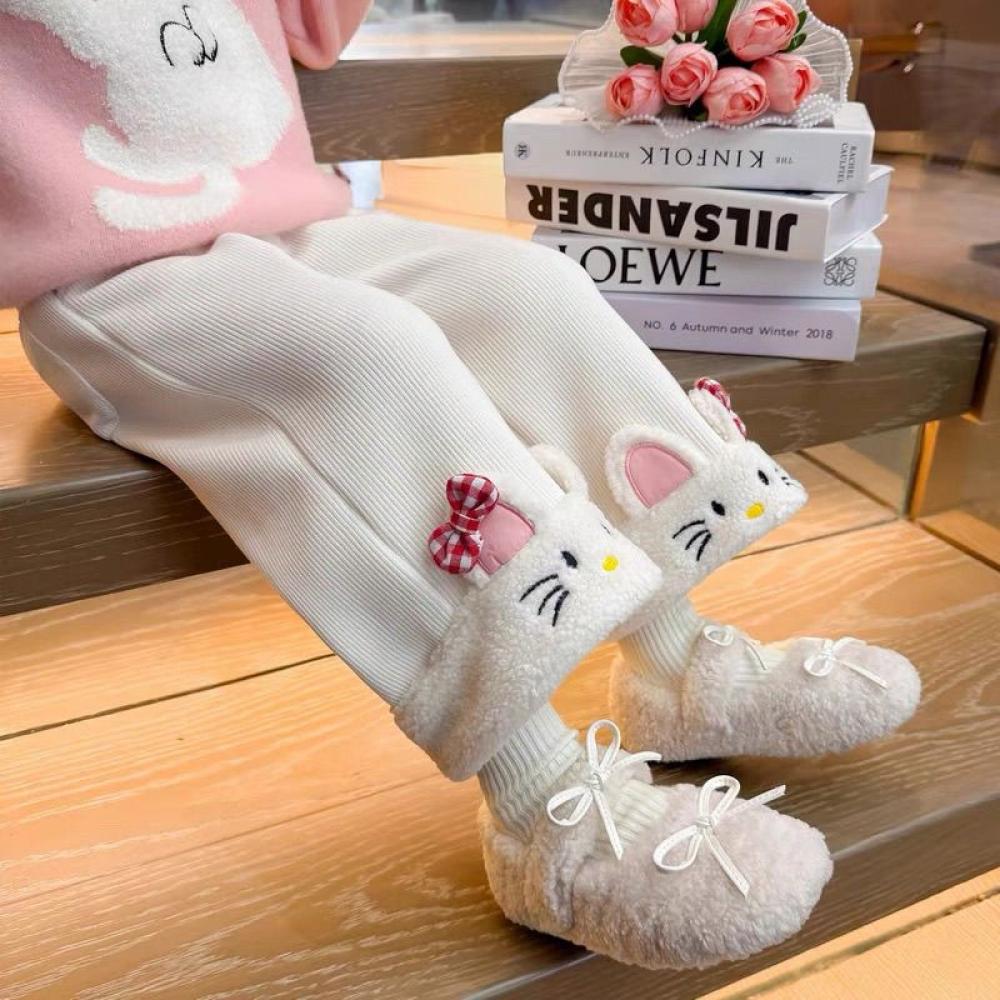 Kawaii Hello Kitty Girls Ins P - Corduroy Pant Warm 리뷰 및 가격