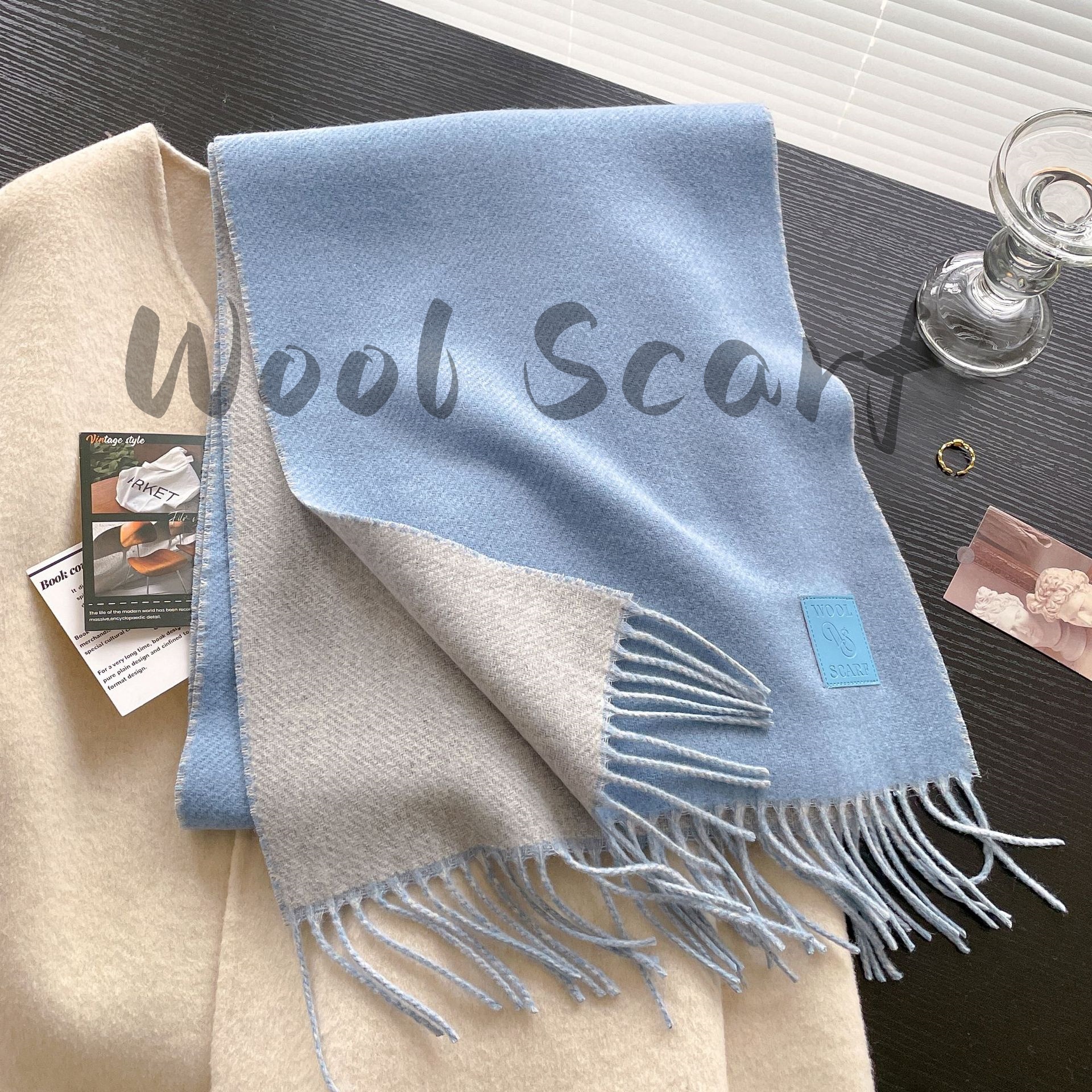 NEW Wool Winter Thick Warm Sca - Cashmere Pashmina Wrap 리뷰 및 가격
