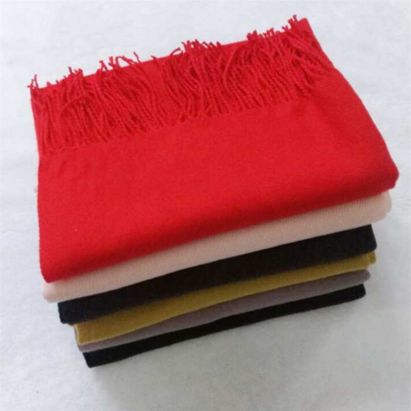 Autumn And Winter Solid Color  - Wool Scarf Men 리뷰 및 가격