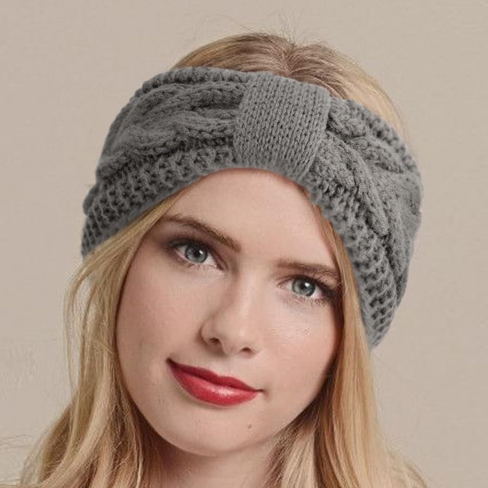 Winter Knitted Women Headbands - Winter Headband Fleece 리뷰 및 가격