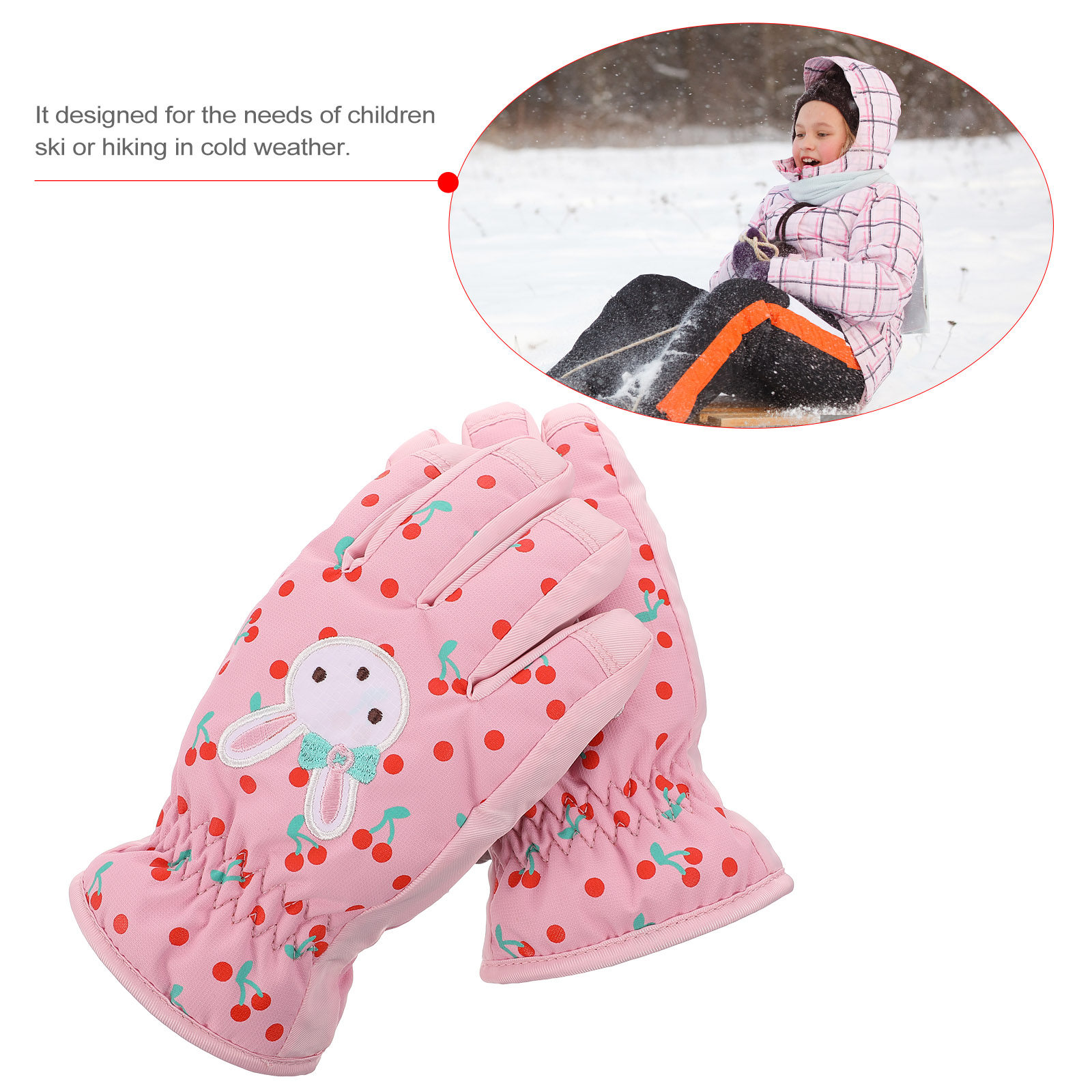 1Pair Children Ski Gloves Wate - Snow Glove Insulated 리뷰 및 가격