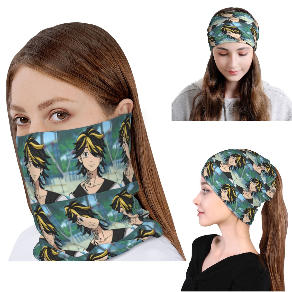 Anime Tokyo Revengers Kazutora - Knit Beanie Hat Warm 리뷰 및 가격