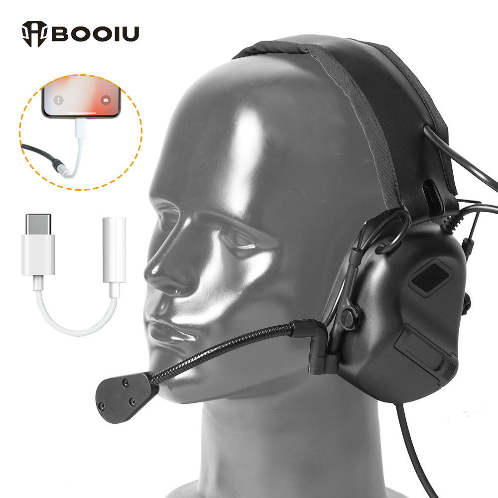BOOIU Tactical Electronic Shoo - Earmuffs Foldable 리뷰 및 가격