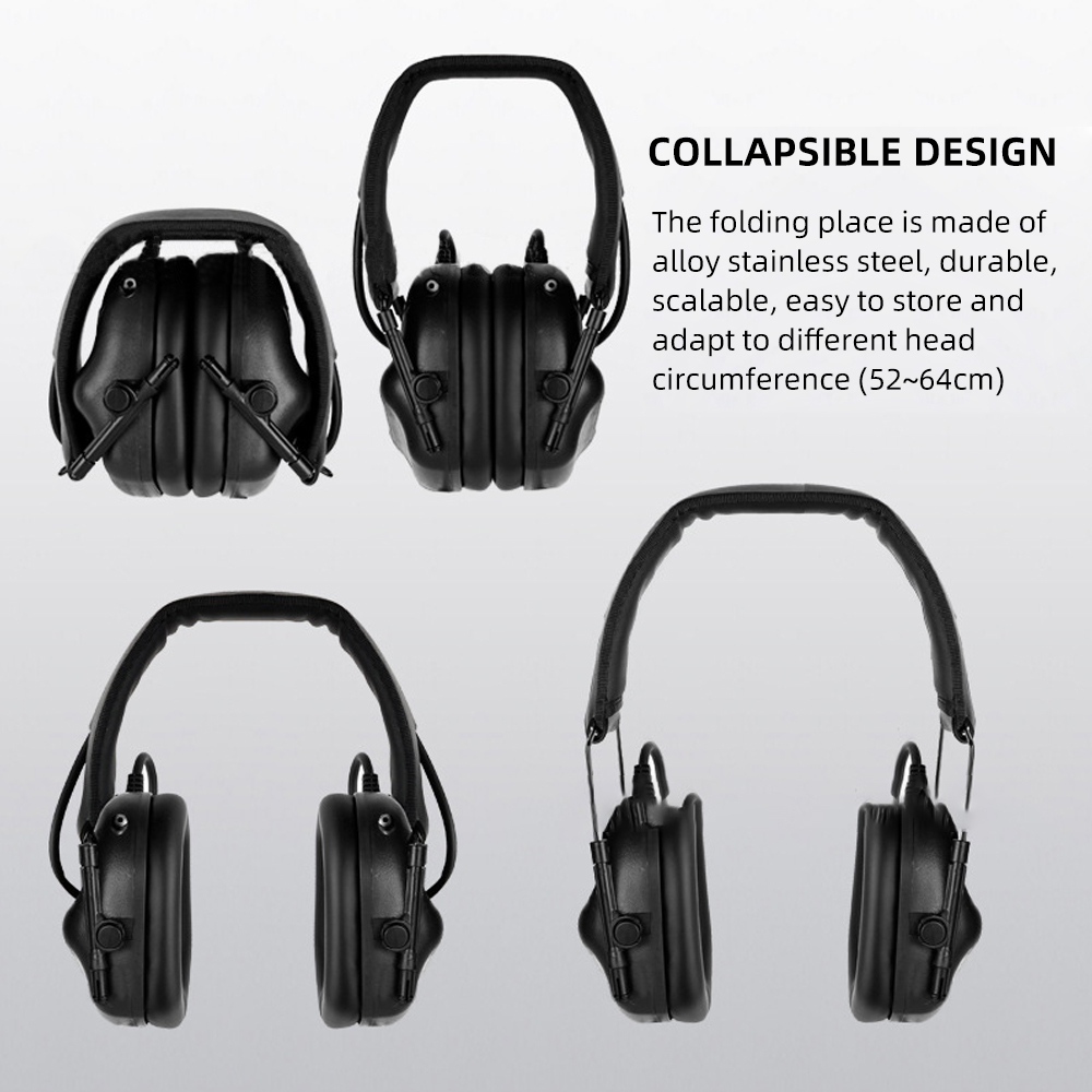 BOOIU Tactical Electronic Shoo - Earmuffs Foldable 리뷰 및 가격