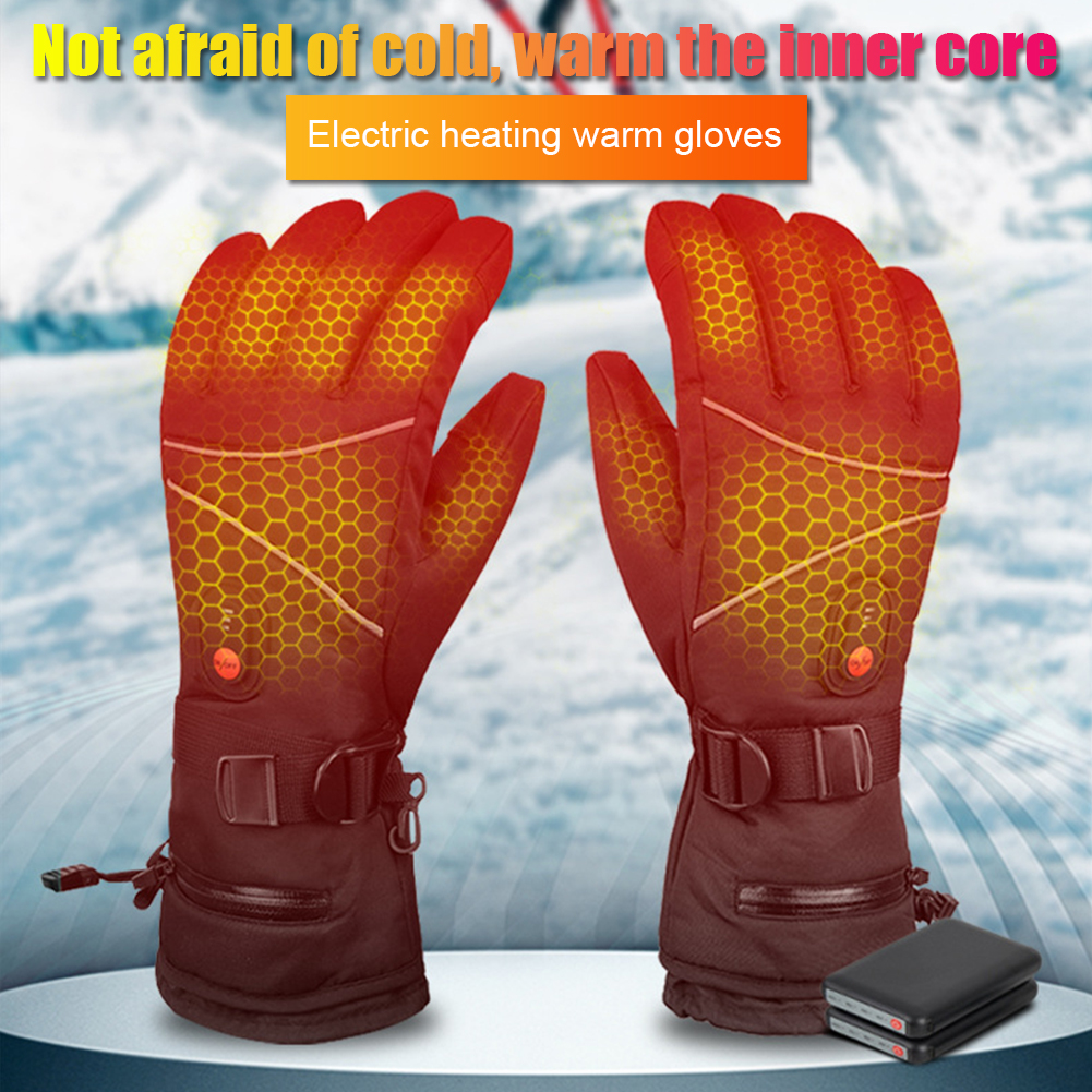 1 Pair Electric Heating Gloves - Touch Screen Gloves 리뷰 및 가격