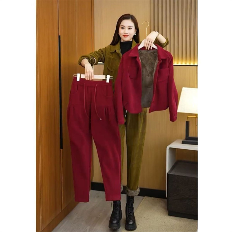 Autumn Winter Thick Corduroy S - Corduroy Pant Warm 리뷰 및 가격