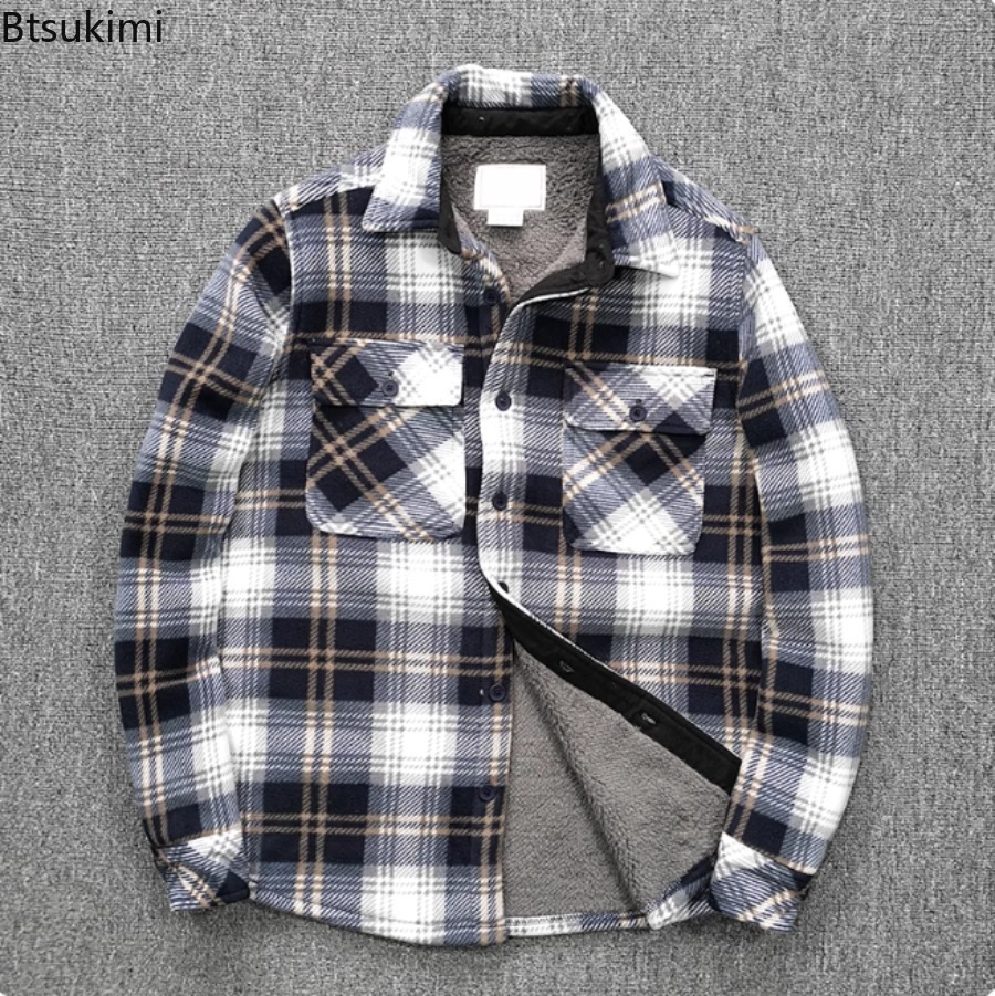 Mens Winter Fleece Linend Warm - Flannel Shirt Lined 리뷰 및 가격