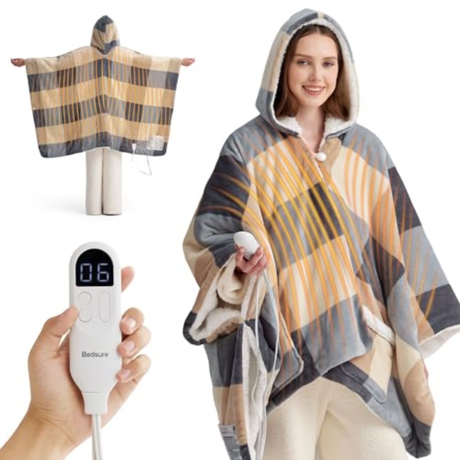 Heated Blanket Wearable Shawl  - Shawl Wrap Winter 리뷰 및 가격