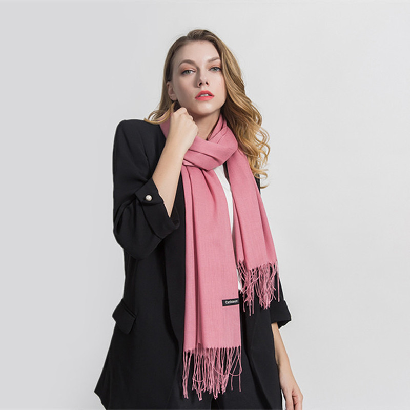 Fashion Solid Scarf Women Cash - Shawl Wrap Winter 리뷰 및 가격