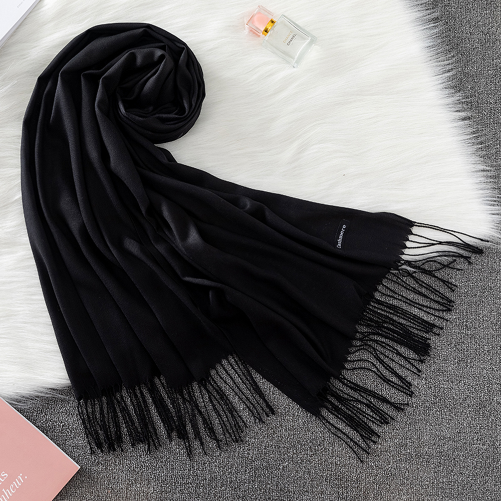 Fashion Solid Scarf Women Cash - Shawl Wrap Winter 리뷰 및 가격