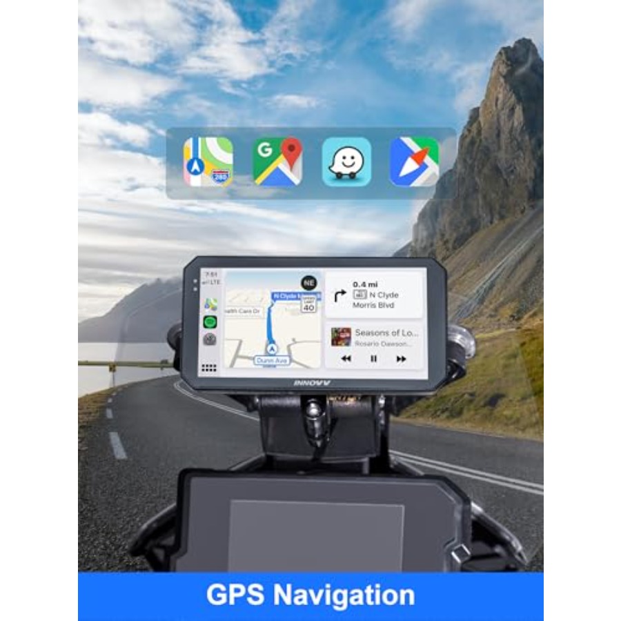 Motorcycle GPS Navigation with - Touch Screen Gloves 리뷰 및 가격