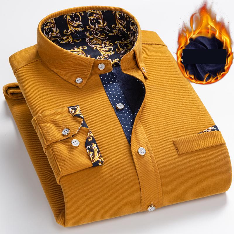Thermal Men's Heavyweight Cord - Flannel Shirt Lined 리뷰 및 가격