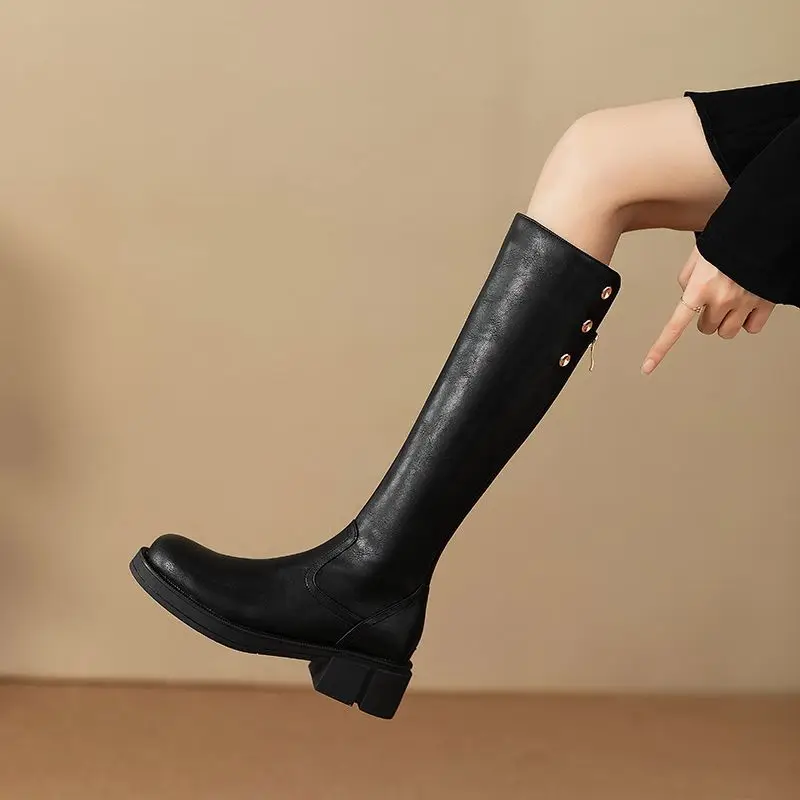 Autumn Winter Middle Heel Ladi - Waterproof Winter Boot 리뷰 및 가격